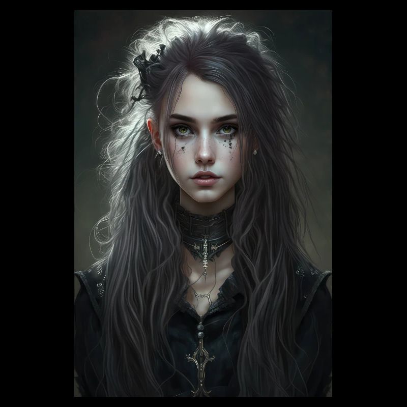 Gothic Mädchen Goth Girl