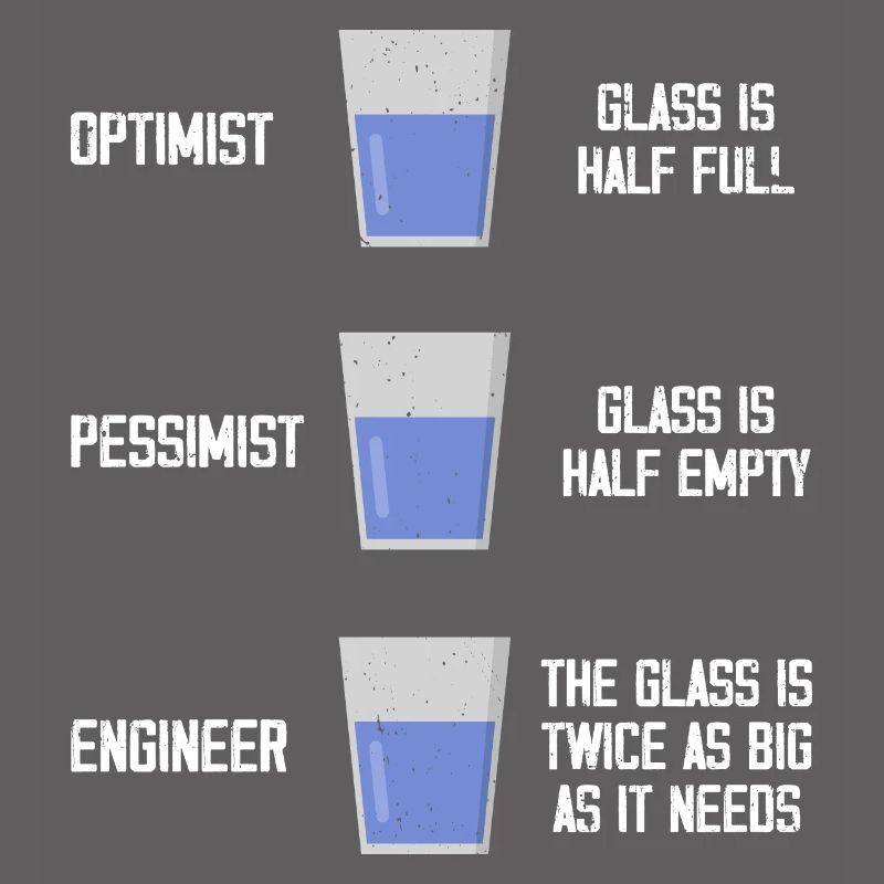 Engineer Optimist Pessimist Engineering