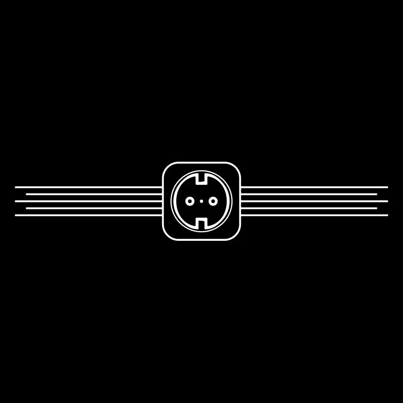 Steckdose Element Symbol Elektriker