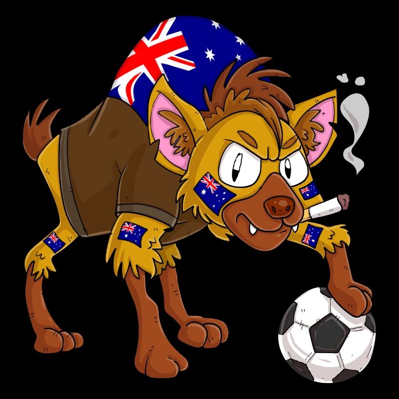 Hyäne Fan Australien