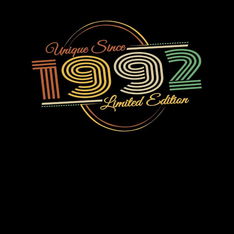 Einzigartig seit 1992 Retro Sprüche 30. Geburtstag