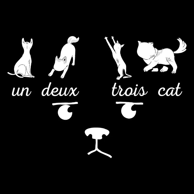 Eine Katze zwei drei