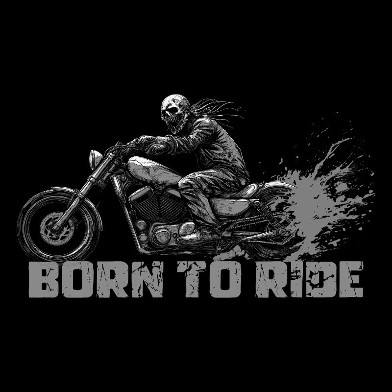 Motorcycle Biker Zombie