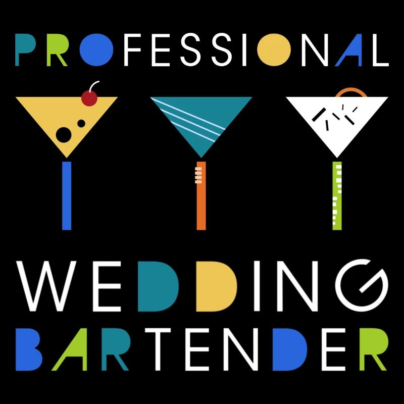 Barman de mariage Cocktail Long Drink Cadeau