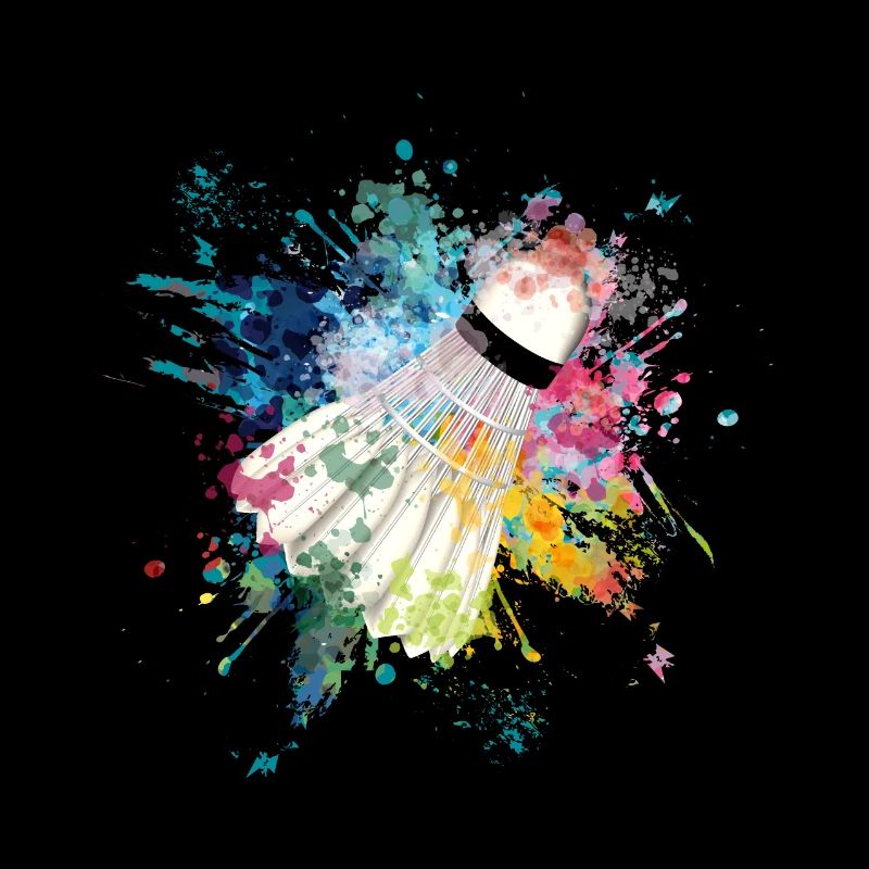 WaterFabe Color Explosion Splash Design Feather Ball
