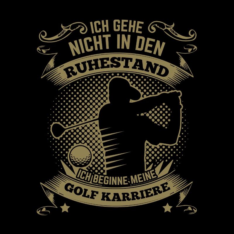 Golfspieler Runder Geburtstag