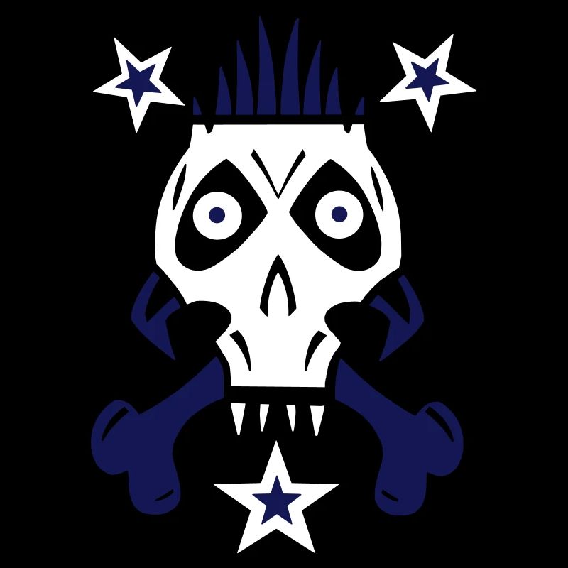 Tête de mort Comic Style Crâne