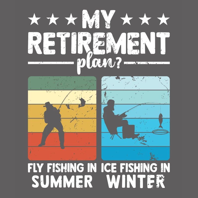 Pensionsplan Fliegenfischerei -Eisfischen