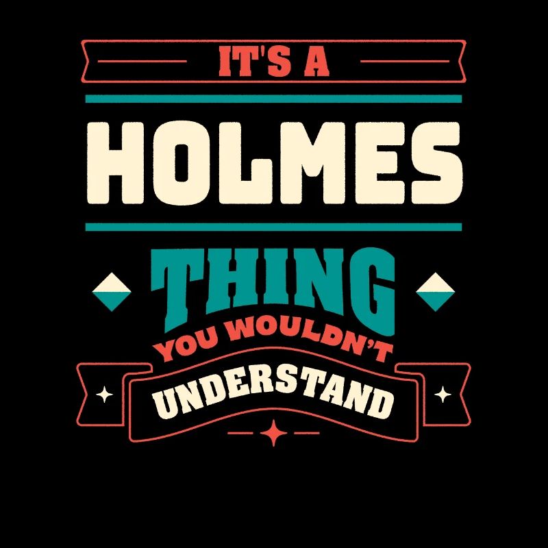 Es ist ein Holmes -Ding, der Nachname entspricht F