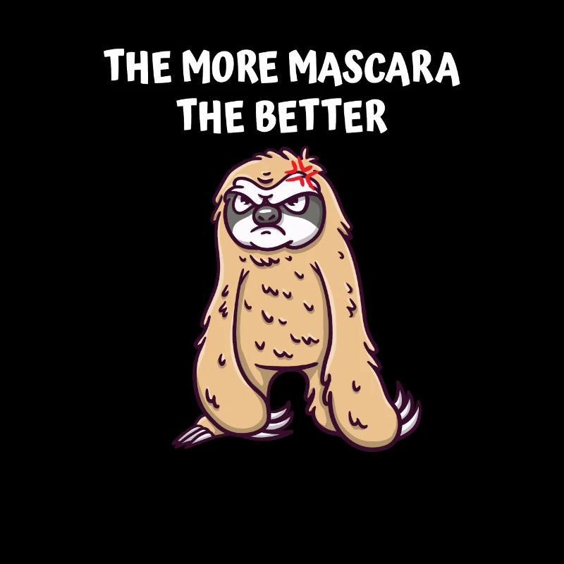 Plus il y a de maquillage, mieux c’est sarcastique drôle