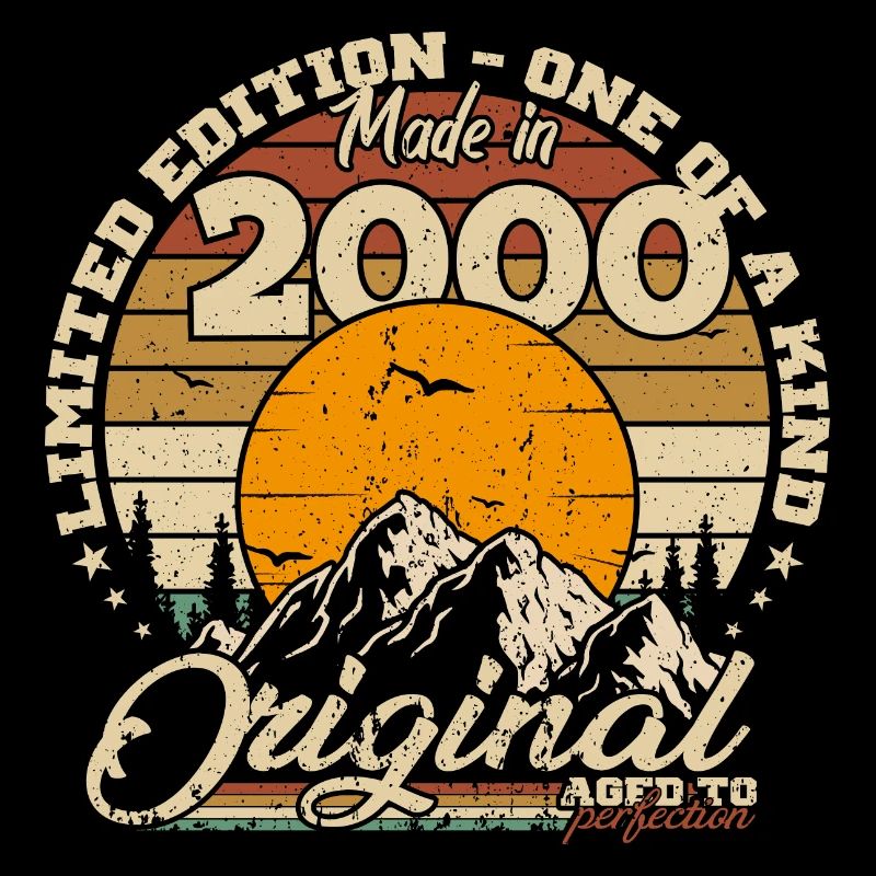 Made in 2000 Birthday Gift 2000 Retro 2000