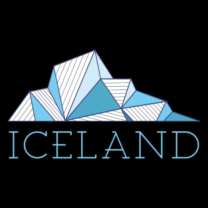 Island Eisberg Eisscholle Iceland Gletscher