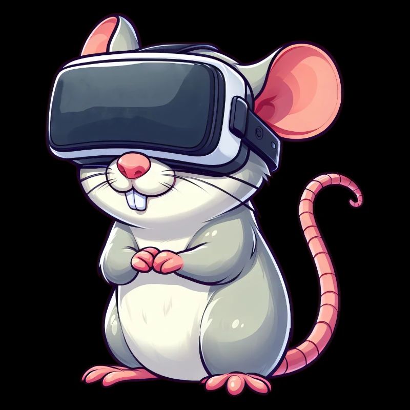 Rat et souris de jeu VR