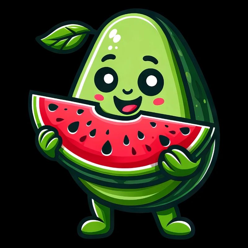 Avocado Melon Tropical Fruit Fruity Summer