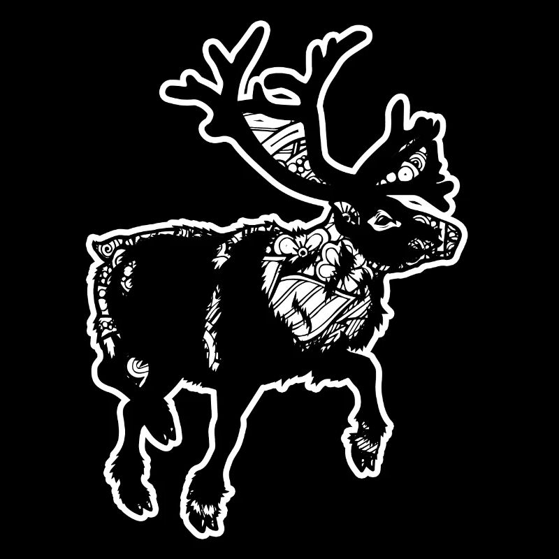 Caribou Caribou Floral Pattern