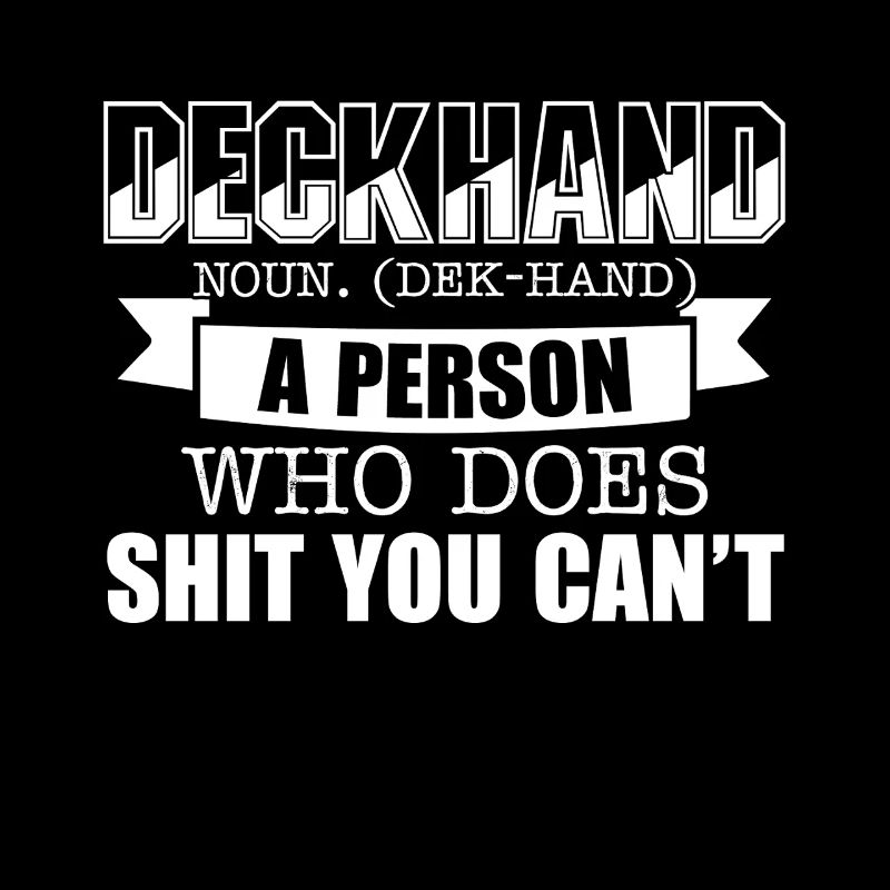 Deckhand Deckhand Definition