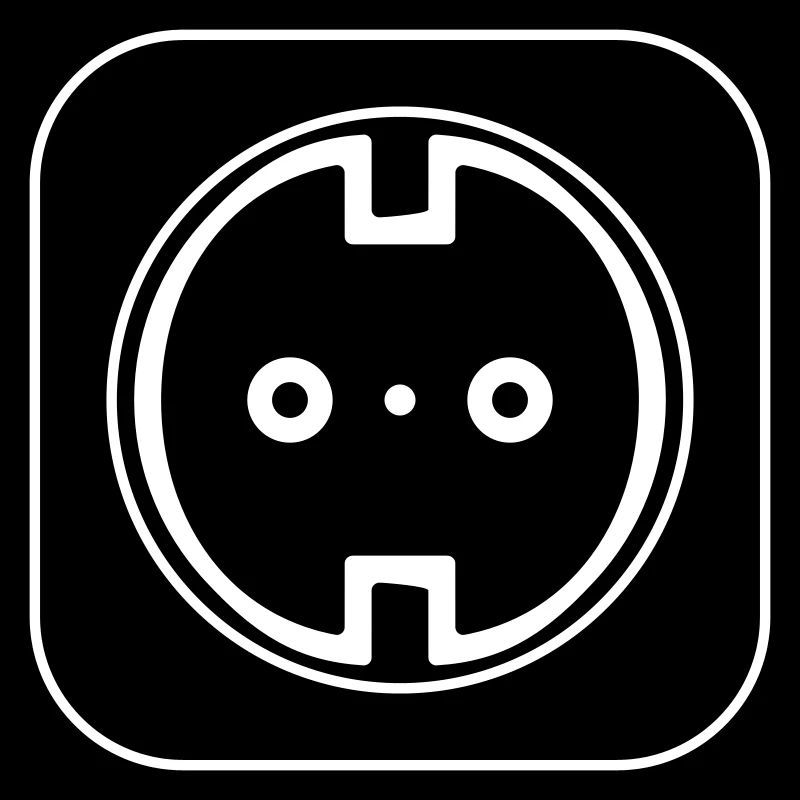 Steckdose Icon Elektriker