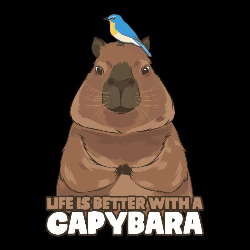 Capybara Animal Enthusiast Zoologe