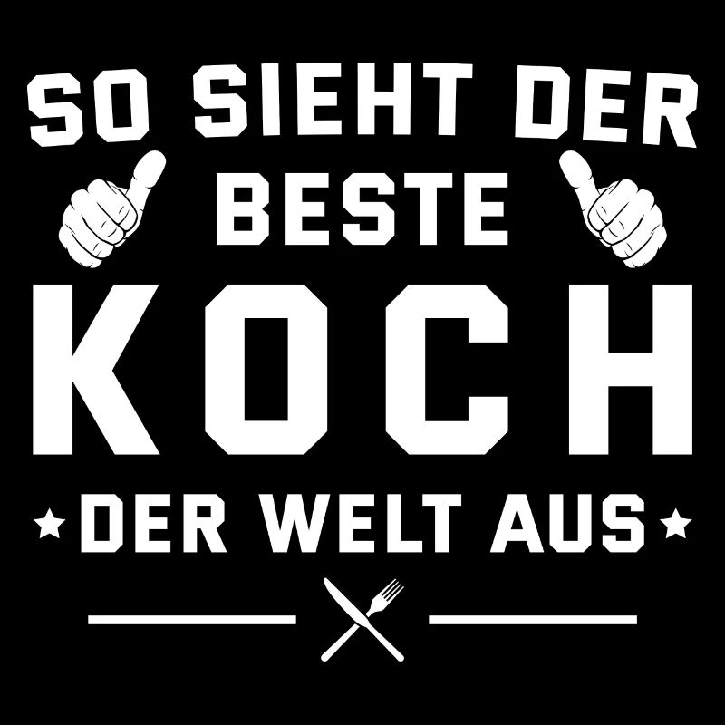 Bester Koch der Welt Hobbykoch Küchenchef Geschenk