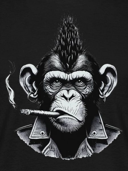 Punk Cigar Chimp
