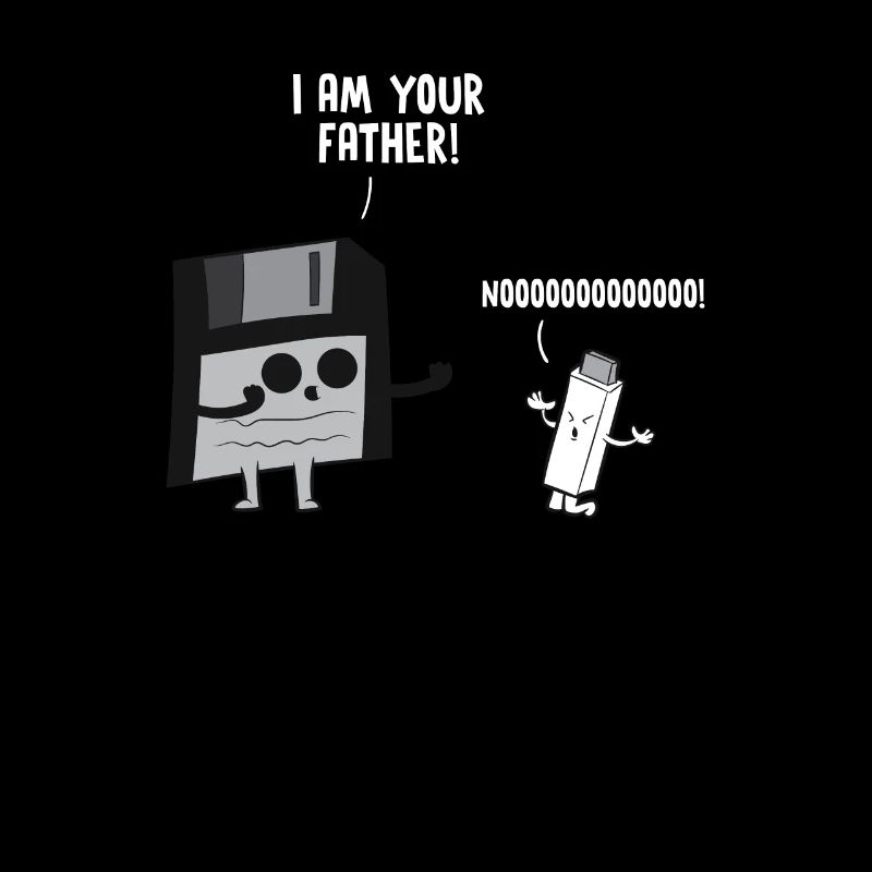 I am your Father USB flash drive and floppy disk