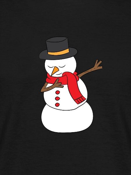 Winter - snowman DAB / dabbing