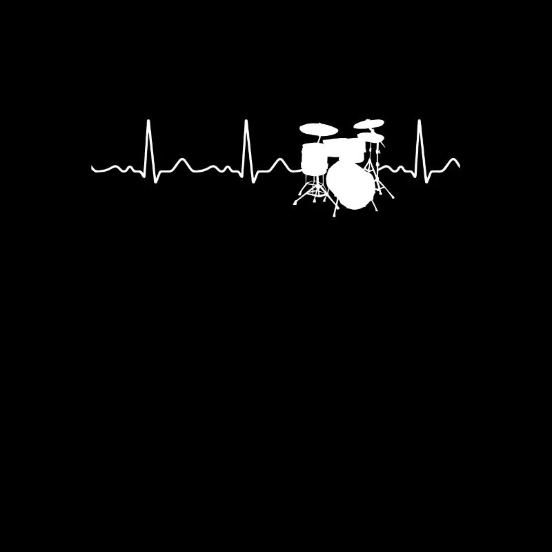 Drum kit - heartbeat / heart rate / pulse