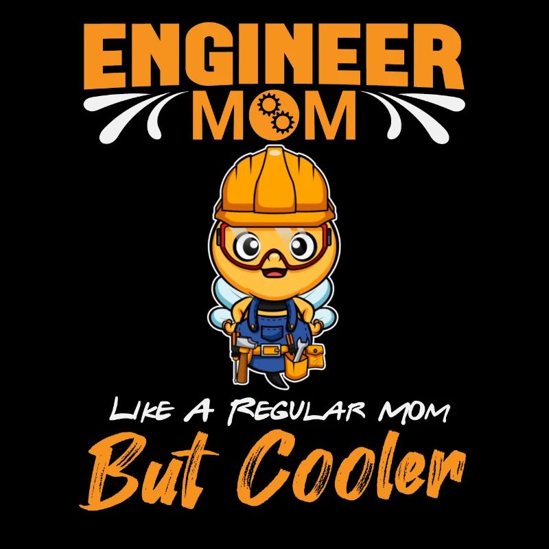Engineer Mom Like A Regualr Mom But Cooler