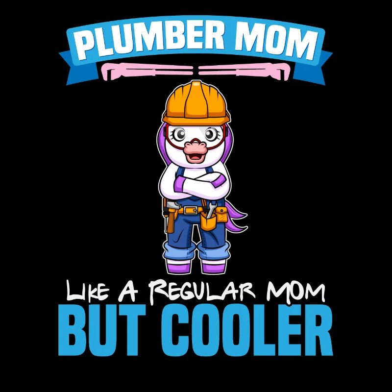 Maman plombière comme une maman régulière mais plus cool