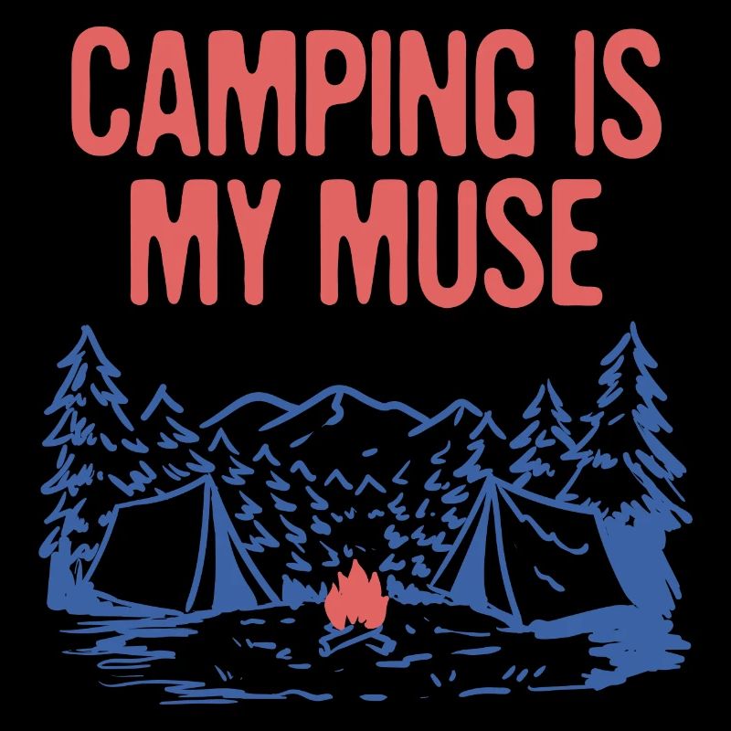 Le camping est mon passe-temps de camp de loisirs