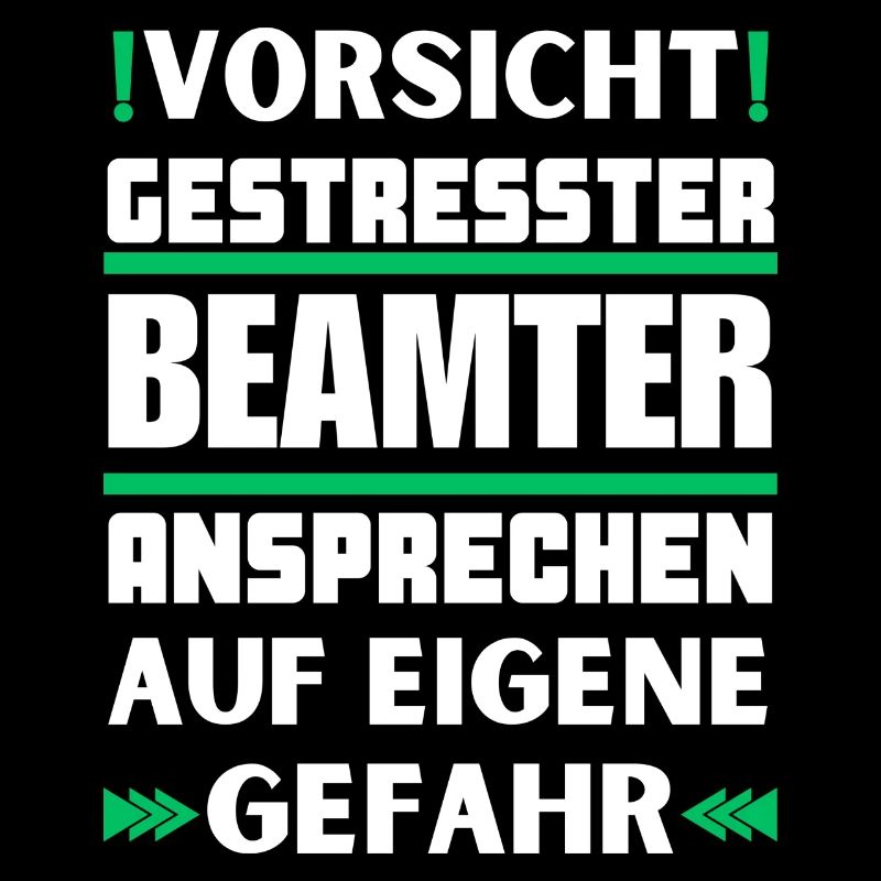 Gestresster Beamter nicht ansprechen!