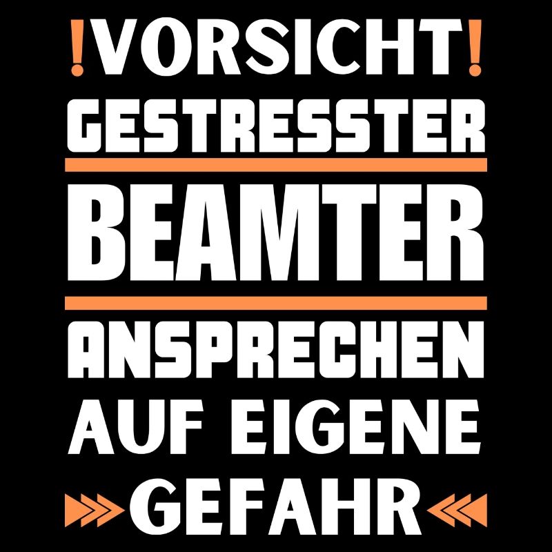 Gestresster Beamter nicht ansprechen!