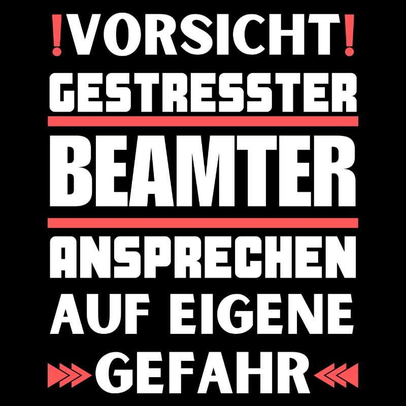 Gestresster Beamter nicht ansprechen!