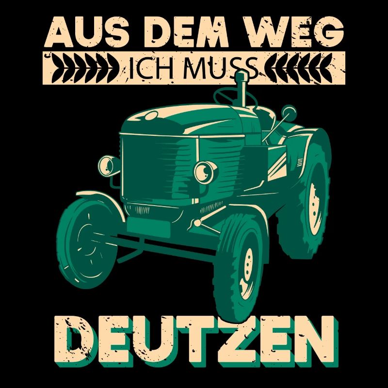 aus dem weg ich muss deutzen Traktor Deutz Köln