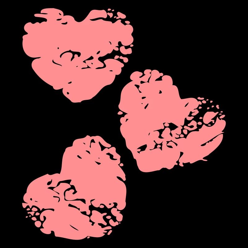 pink hearts
