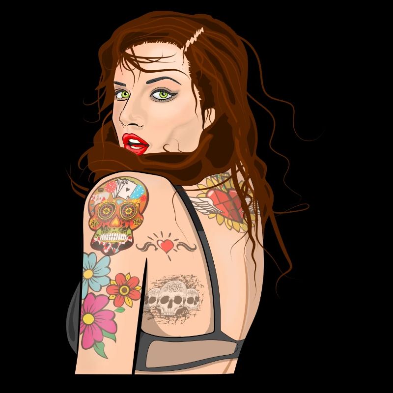 Tatoo Mädchen