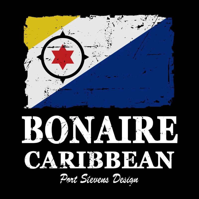 Drapeau de Bonaire - Drapeau de Bonaire - Look minable