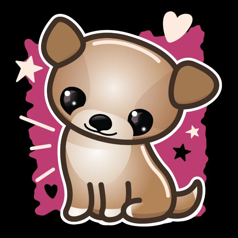 Chien chiot mignon