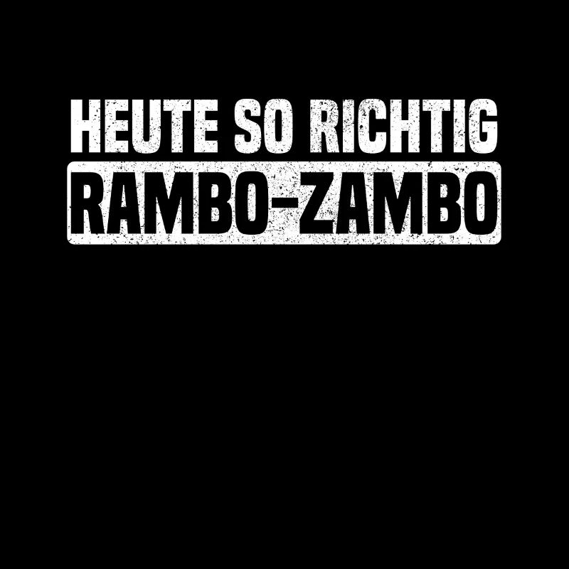 Hoy realmente Rambo-Zambo Meme Canciller