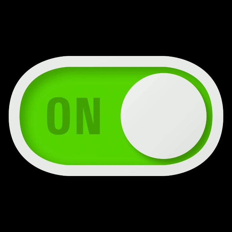 on button