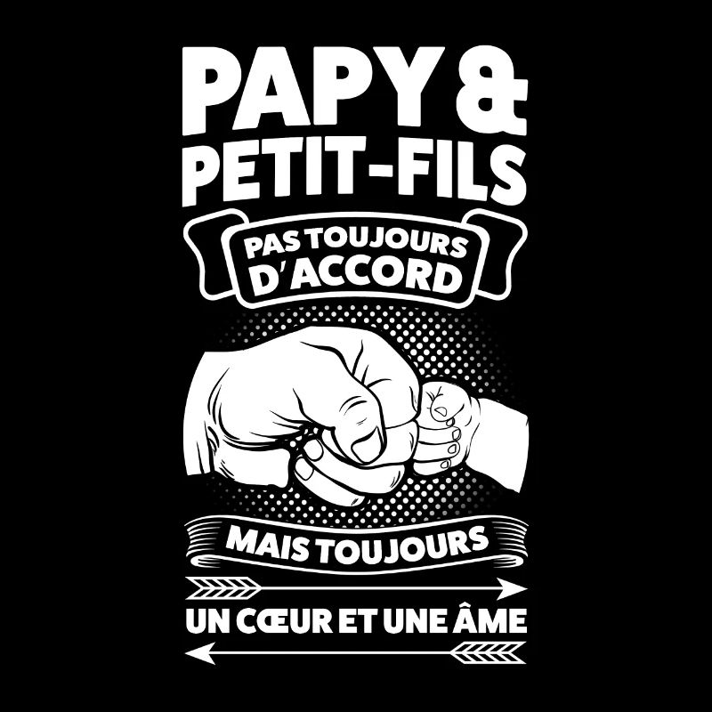 Papi & petite fils Papy Enkelkind Geschenk