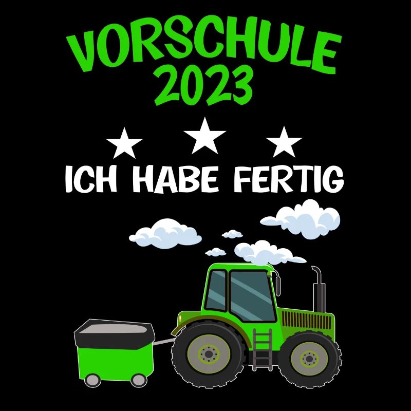 Vorschule 2023 Traktor Vorschüler Geschenk