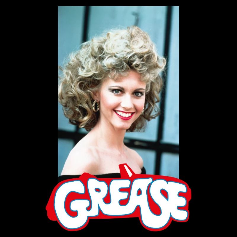 Grease Sandy Olsson Logo With Car
