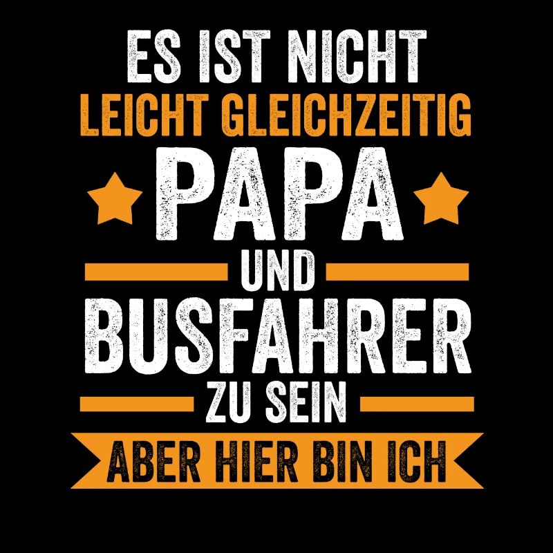 Busfahrer Papa Bus Geschenk