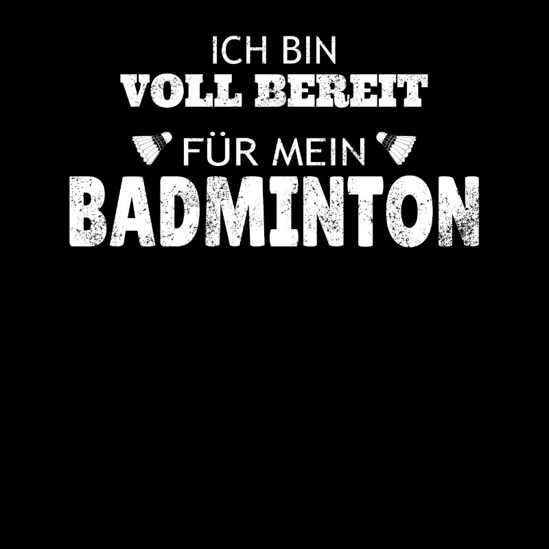 Badminton Geschenkidee Sport Design