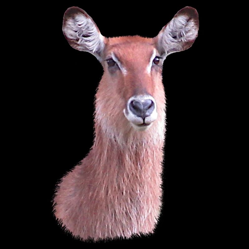 Wasserbock - Antilope - Wildtier in Afrika