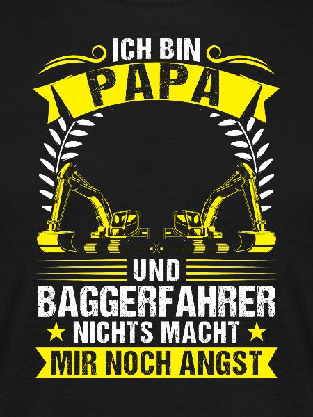 Baggerfahrer Papa Bagger-Fahrer Geschenk