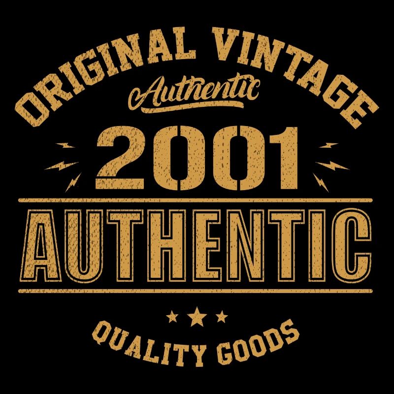 Authentic 2001 Original Birthday Gift 2001