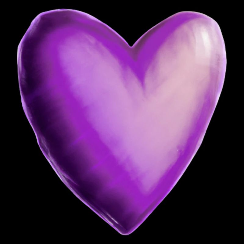 Herz lila violett Geschenkidee