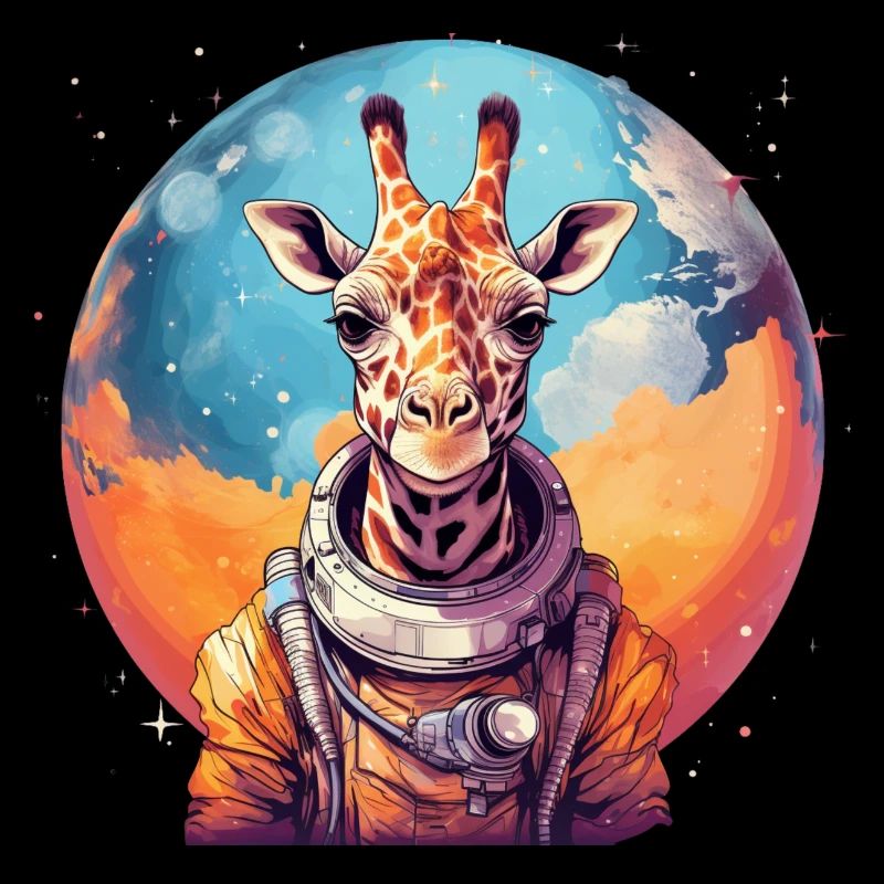Girafe de l’espace